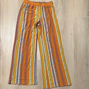 DREW Anthropologie Wide-Leg Pants size small boho, festival, soft and stretchy